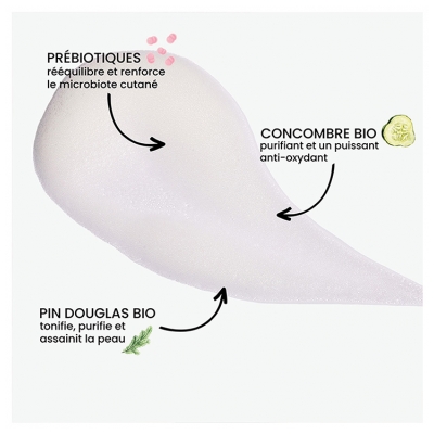 Pulpe de Vie Mousse Nettoyante Purifiante au Concombre Bio 125 ml