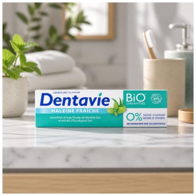 Dentavie Zahnpasta Frischer Atem Bio 75 ml