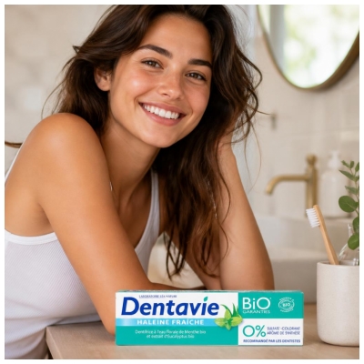 Dentavie Zahnpasta Frischer Atem Bio 75 ml