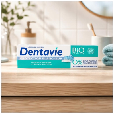 Dentavie Dantų pasta Baltumo Apsauga Ekologiška 75 ml