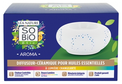 Difuzor din Ceramică Aroma Léa Nature SO BIO étic pentru Uleiuri Esențiale