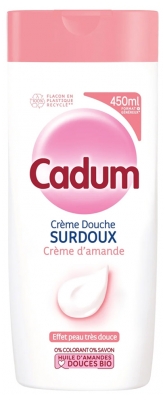 Cadum Gel de Banho Surdoux Creme de Amêndoa 450 ml