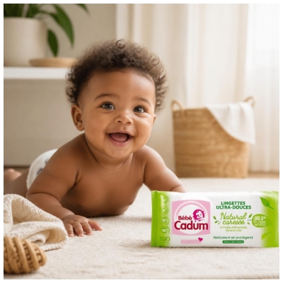 Cadum Baby Cadum Ultra Mjuka Våtservetter Känslig Hud 100 Servetter