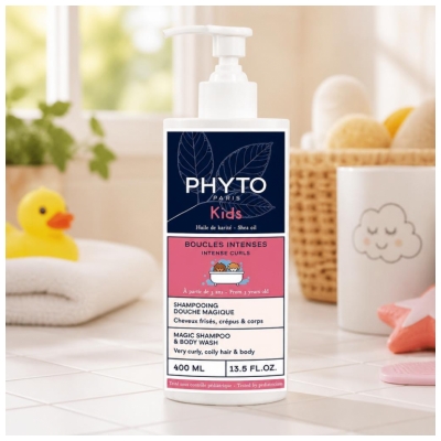 Phyto Kids Shampoo Dusche Magisch Intensive Locken 400 ml