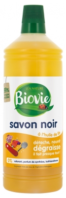 Biovie Lijnolie Zwarte Zeep 1 L