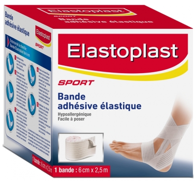 Elastoplast Elastingas Lipnus Tvaras 6 cm x 2.5 m