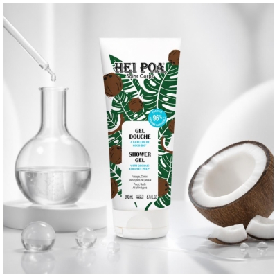 Hei Poa Kropssæbe med Kokosfrugtkød 200 ml