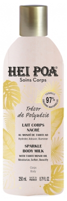 Hei Poa „Polinezijos Lobis“ perlų kūno pienelis su Monoi 250 ml