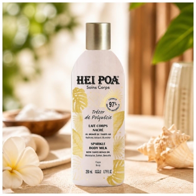 Hei Poa Polynesiens Skat Perlemors Bodylotion med Monoi 250 ml