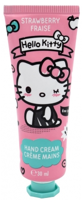 Crema de Mâini Hello Kitty Take Care cu Parfum de Căpșuni 30 ml
