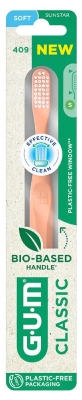 GUM Cepillo de Dientes Classic 409 - Color: Rojo