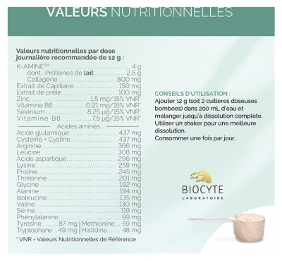 Biocyte Keratine Max Anti-Chute 240 g