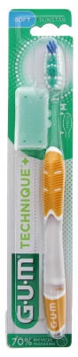 Periuță de Dinți GUM Technique+ 490 - Culoare: Galben