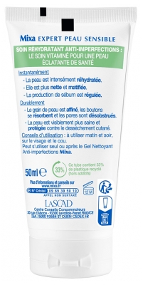 Mixa Soin Réhydratant Anti-Imperfections 50 ml