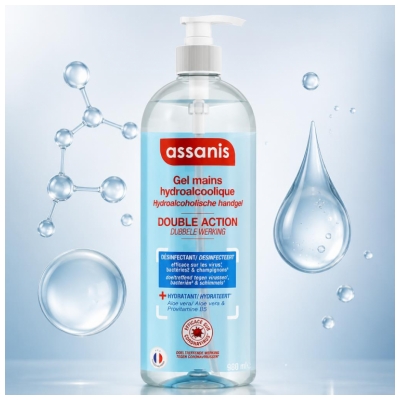 Assanis Käsidesigeeli 980 ml