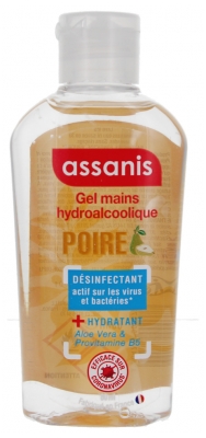 Assanis Pocket Antibakterielles No Rinse Handgel 80 ml - Duft: Birne