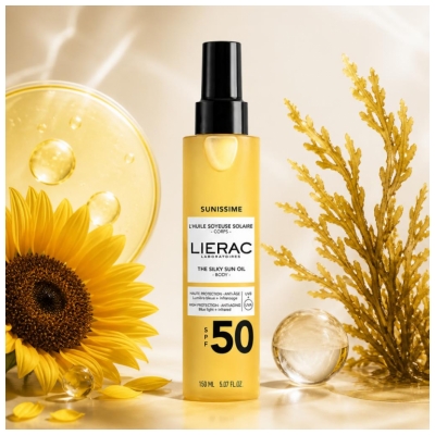 Lierac Sunissime Silkeagtig Sololie SPF50 150 ml