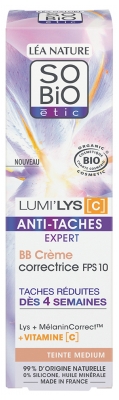 Léa Nature SO BIO étic Lumi'Lys [C] BB Crème Correctrice Anti-Taches SPF10 Bio 40 ml