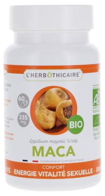 L'Herbôthicaire Ekologisk Maca 60 Kapslar