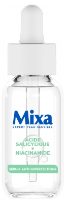 Mixa Suero Concentrado Anti-Imperfecciones Ácido Salicílico + Niacinamida 30 ml