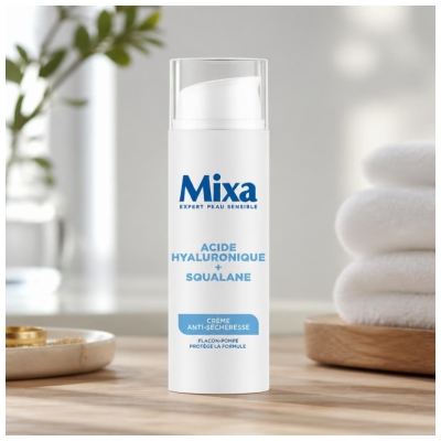 Mixa Anti-Dryness Cream Hyaluronic Acid + Squalane 50 ml