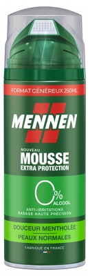 Mennen Extra Bescherming Mild Menthol Scheerschuim 200 ml