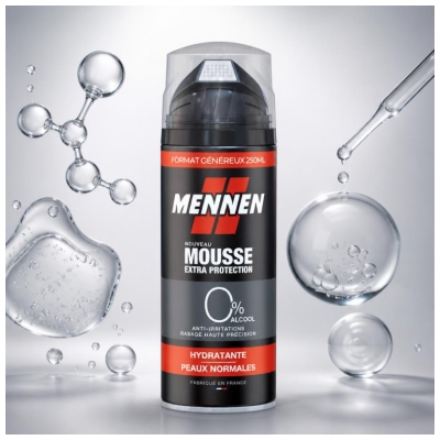 Spumă de Ras Mennen Extra Protecție Hidratare 250 ml