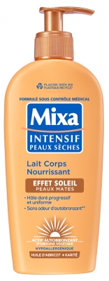 Mixa Intenzivna nega za suho kožo Hranljivo mleko za telo s sončnim učinkom za mat kožo 250 ml