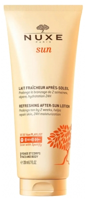 Nuxe Sun Fräsch Kylande After-Sun Mjölk för Ansikte och Kropp 200 ml