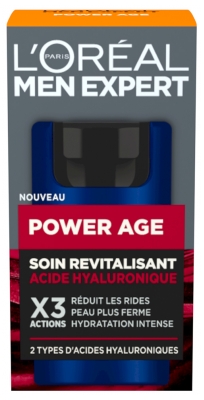 Men Expert Power Age Cuidado Revitalizante Ácido Hialurónico 50 ml