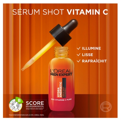 L'Oréal Paris Men Expert Hydra Energetic Sérum Shot Vitamine C 30 ml
