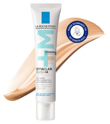 La Roche-Posay Effaclar Duo+M Soin Teinté 40 ml - Teinte : Claire
