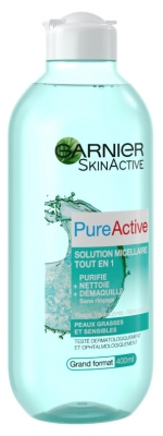 Garnier SkinActive Solução Micelar Tudo em 1 400 ml