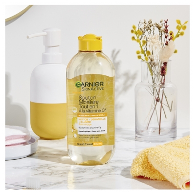 Garnier SkinActive Solução Micelar Tudo em 1 Vitamina C 400 ml