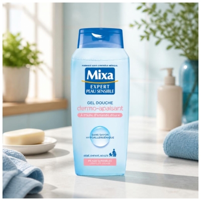 Mixa Gel Douche Dermo-Apaisant 400 ml