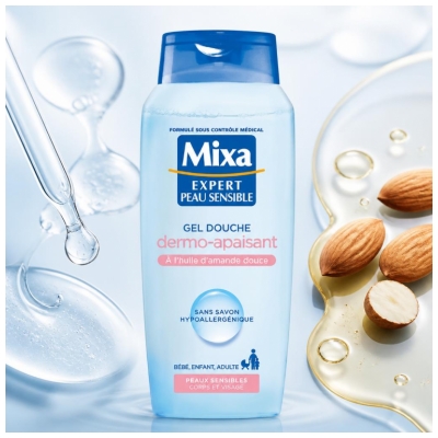 Mixa Gel Douche Dermo-Apaisant 400 ml