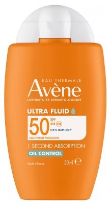 Avène Solaire Fluido Ultra Oil Control FPS50 50 ml