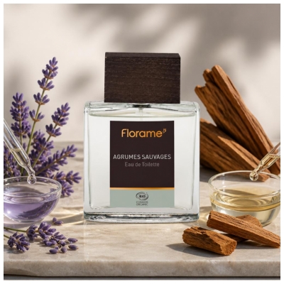 Florame Eau de Toilette Agrumes Sauvages Bio 100 ml