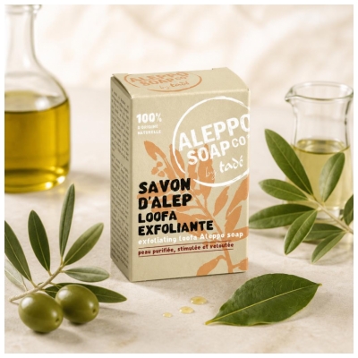Tadé Aleppské mýdlo Loofa Exfoliante 150 g