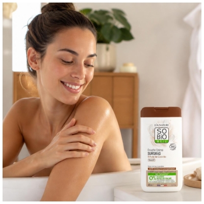 Léa Nature SO BIO étic Crema Doccia Nutriente all'Olio di Cocco Biologico 450 ml