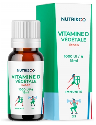 Nutri&Co Pflanzliches Vitamin D 15 ml