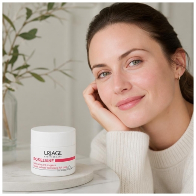 Uriage Roséliane Rik Anti-Rodnadstvård 50 ml