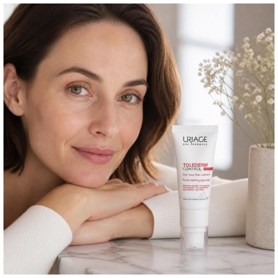 Uriage Toléderm Control Frisk Beroligende Øjenpleje 15 ml