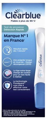 Clearblue Ātrās Noteikšanas Grūtniecības Tests 2 Testi