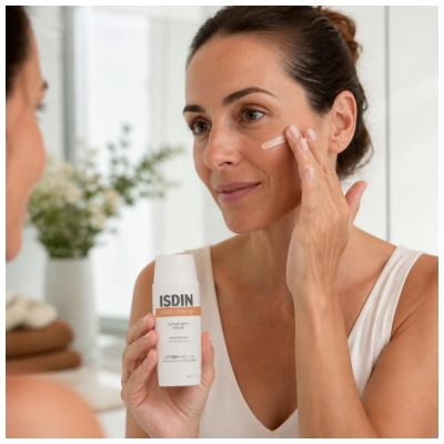 Isdin FotoUltra 100 Sun Tinted Face Cream Depigmenting SPF50+ 50 ml