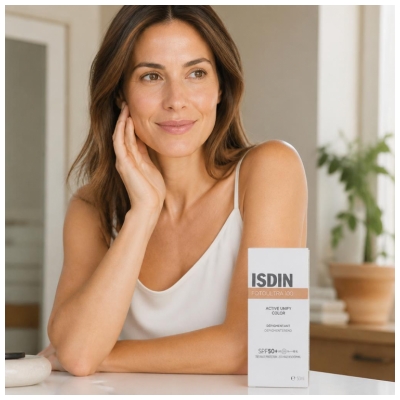 Isdin FotoUltra 100 Sun Tinted Face Cream Depigmenting SPF50+ 50 ml