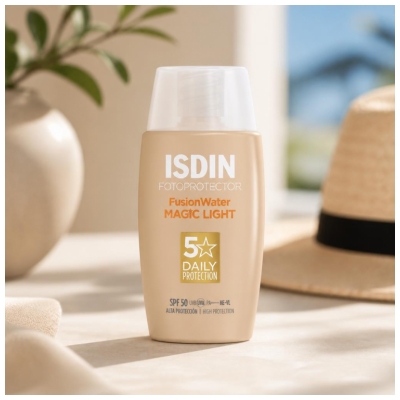 Fotoprotector Fusion Water Magic Light Tinted SPF50 50 ml