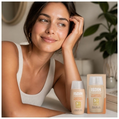 Isdin Fotoprotector Fusion Water Magic Light Nuanțat SPF50 50 ml