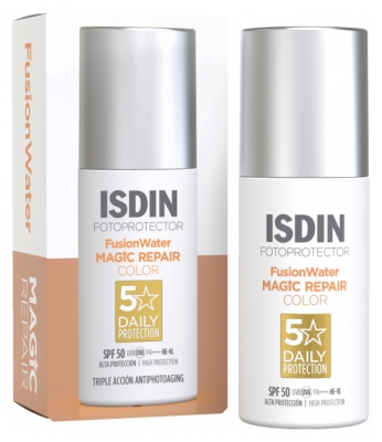 Fotoprotector Fusion Water Magic Repair Color Tint SPF50 50 ml