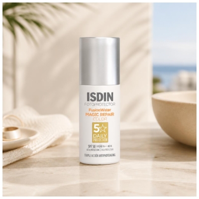 Isdin Fotoprotector Fusion Water Magic Repair Color Teinté SPF50 50 ml